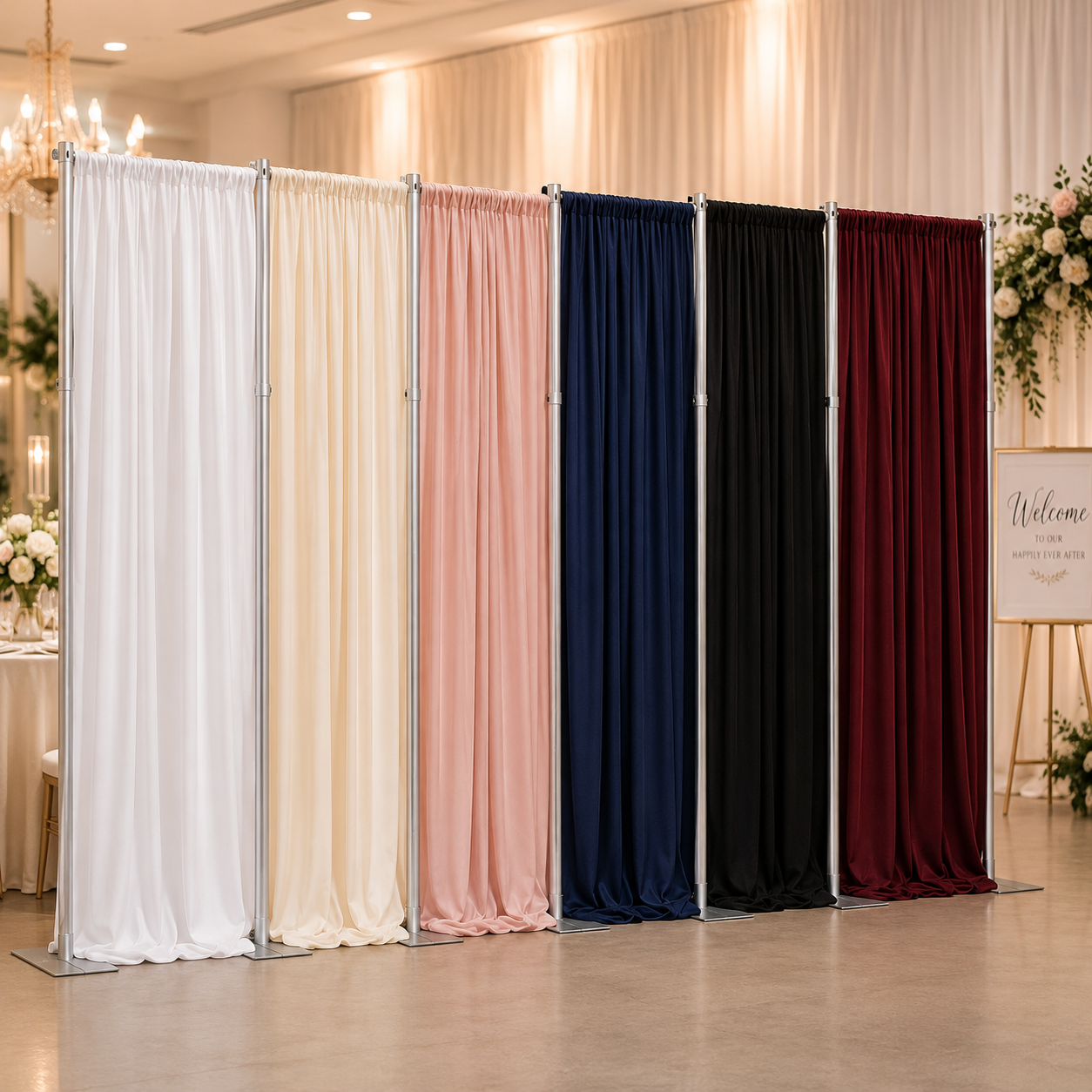 Pipe and Drape Riser 14'